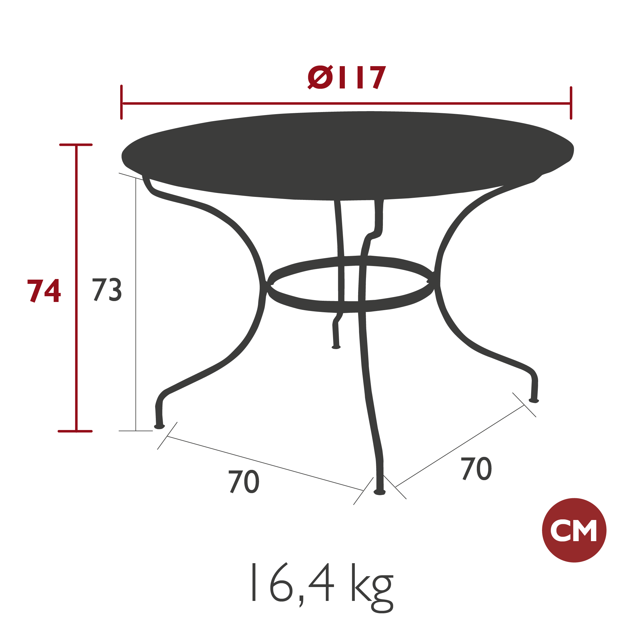 Product image dimension
